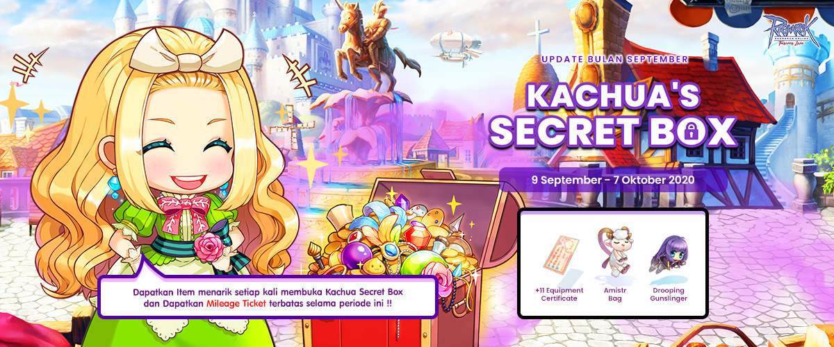 Ragnarok Forever Love Kachua S Secret Box September Update